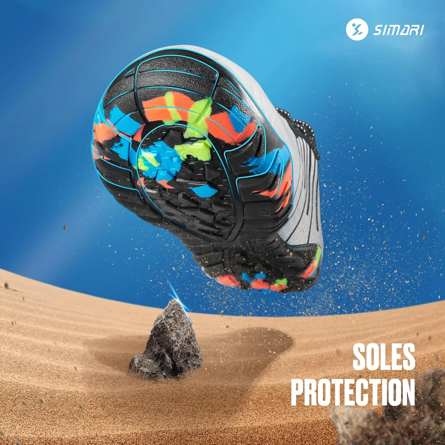 کفش‌های آبی سیماری زنانه مردانه مناسب شنا، ساحل، استخر، ورزش‌های آبی، خشک‌شونده سریع، غواصی پابرهنه، موج‌سواری و پیاده‌روی