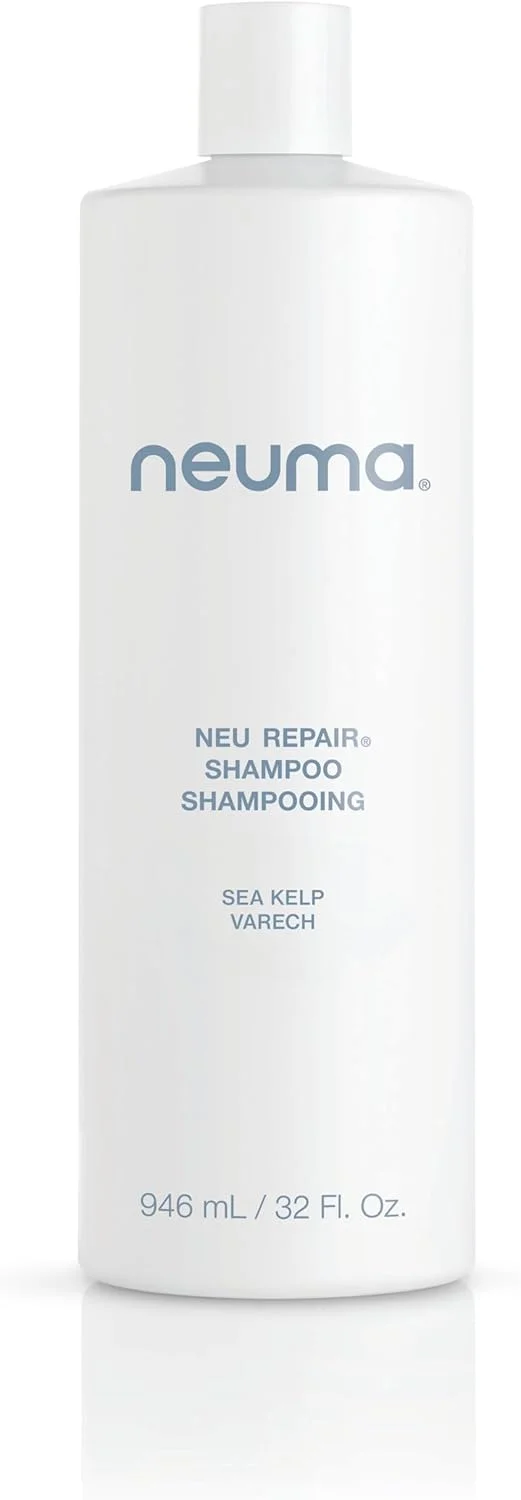شامپو ترمیم کننده مو نوما 946 میلی لیتر. شامپو بدون سولفات سایز مسافرتی برای موهای آسیب دیده - احیا کننده، پاک کننده، تقویت کننده و کاهش دهنده شکستگی، با رایحه لیمو، اسطوخودوس و سوزن کاج