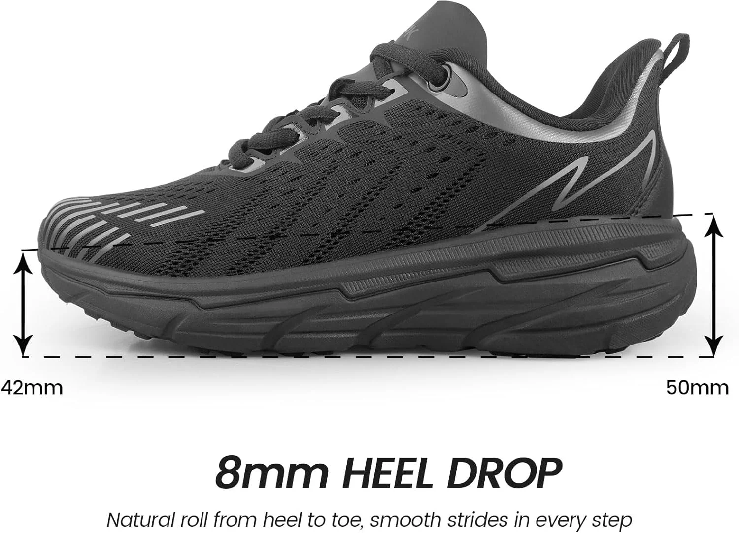 کفش ورزشی زنانه LBTPK، مناسب پیاده‌روی، دویدن و تمرینات ورزشی