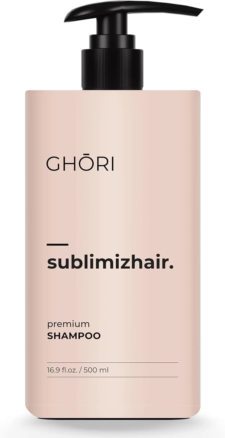 شامپو گیاهی کره ای گوری سابلیمز هیر برای موهای خشک و آسیب دیده | فرمول هانبانگ با عصاره های جینسینگ، شیرین بیان و چای | پاک کننده ملایم پوست سر | شامپو با pH متعادل | 500 میلی لیتر