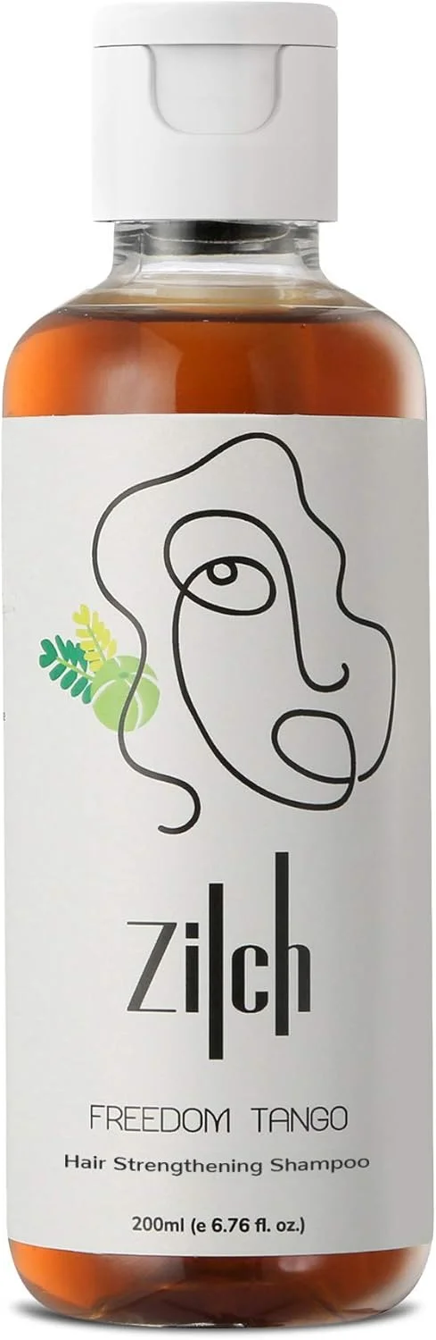 شامپو رشد مو و کنترل ریزش مو Zilch Freedom Tango Natural Vit C & Amla، 200 میلی لیتر (بدون سولفات، بدون پارابن)