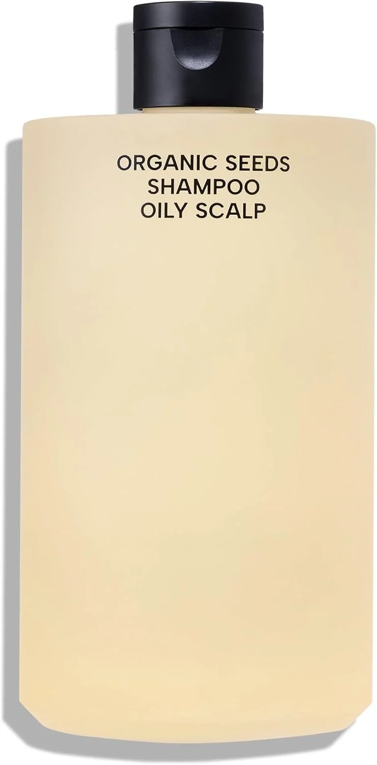 شامپو ارگانیک دانه Whamisa برای پوست سر خشک، 510 میلی لیتر، شامپو مرطوب کننده، ضد خارش و شوره سر، pH پایین، نرم کننده و طراوت بخش مو، محصول کره ای