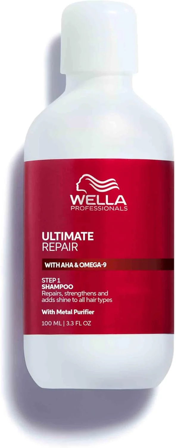 شامپو ترمیم کننده نهایی ولا پروفشنال | شامپو کرمی سبک حرفه ای برای موهای آسیب دیده | ترمیم و احیا کننده | سایز مسافرتی | 100 میل