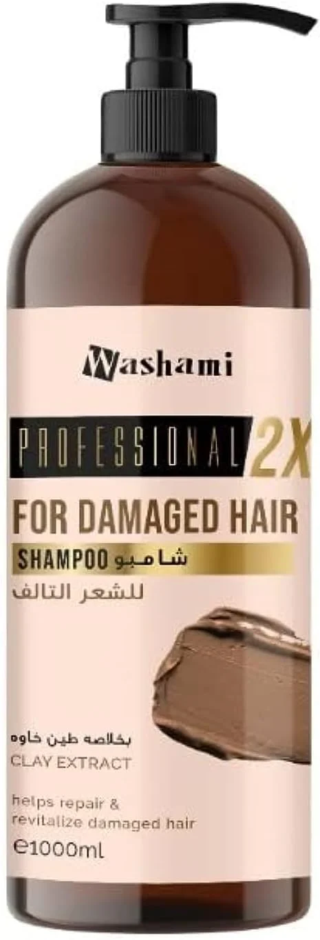 شامپو واشامی پروفشنال 2X برای موهای آسیب دیده - 1000 میلی لیتر
