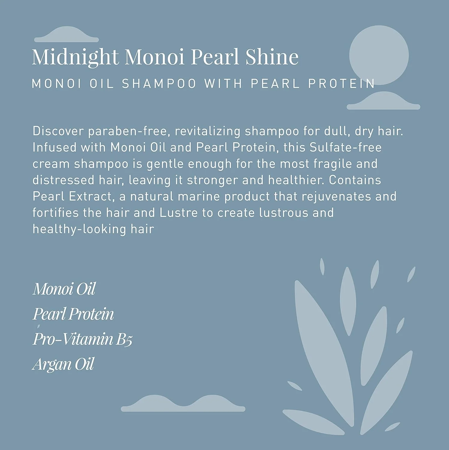 شامپو حجم دهنده روغن مونوی دره میستیک با پروتئین مروارید طبیعی برای درخشندگی بیشتر، بدون سولفات و پارابن 350 میلی لیتر