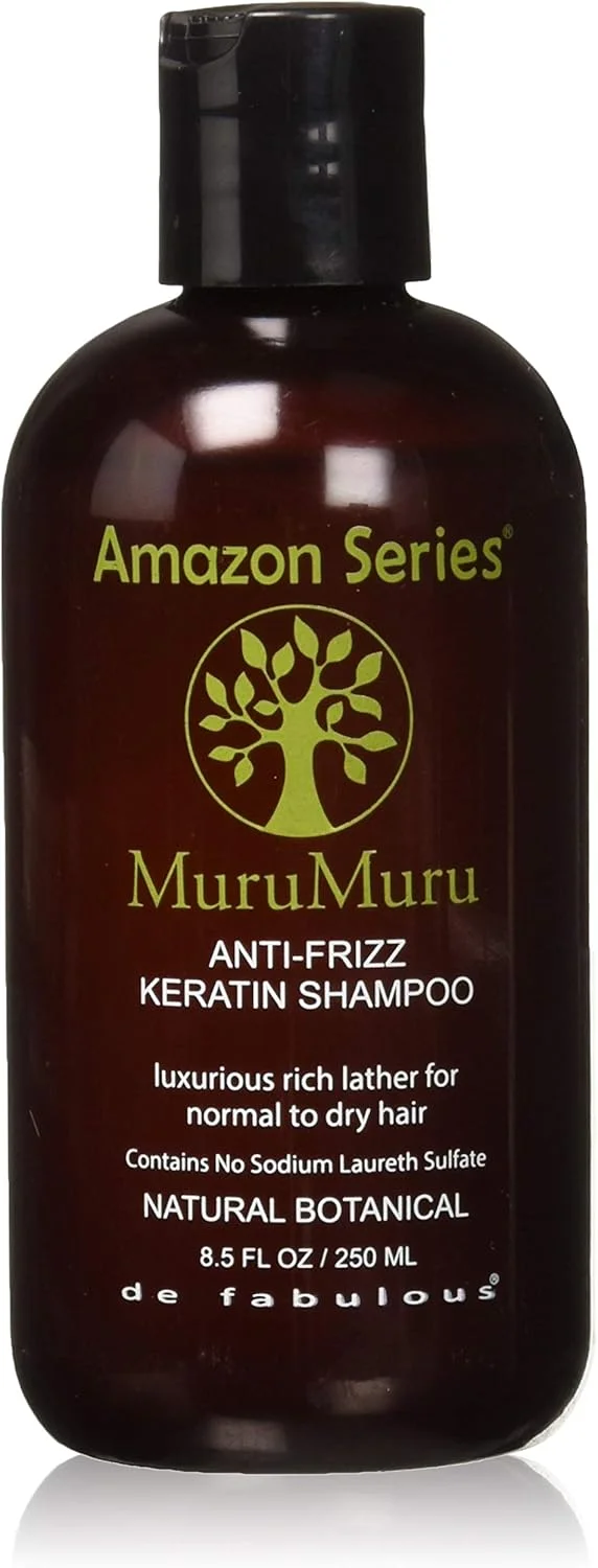 شامپو کراتینه ضد وز مورومورو آمازون سریز، 250 میلی لیتر شامپو کراتینه ضد وز مورومورو آمازون سریز، 250 میلی لیتر