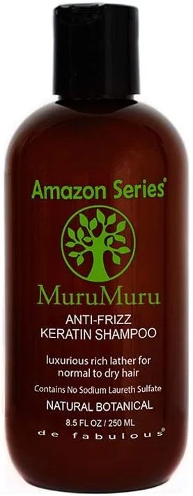 شامپو کراتینه ضد وز مورومورو آمازون سریز، 250 میلی لیتر شامپو کراتینه ضد وز مورومورو آمازون سریز، 250 میلی لیتر