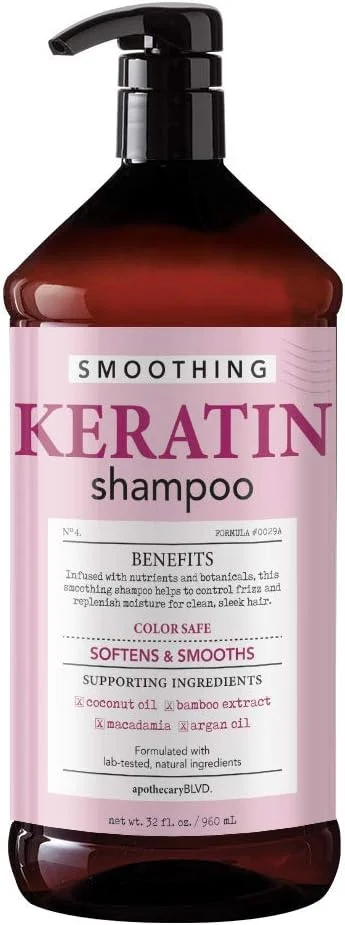 شامپو کراتین صاف کننده آپوتکری بلوار ۹۶۰ میلی لیتر شامپو کراتین صاف کننده آپوتکری بلوار ۹۶۰ میلی لیتر