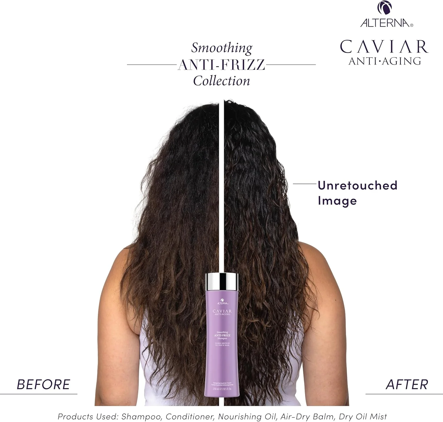 شامپو ضد وز و صاف کننده مو خاویار آلترنا، 250 میلی لیتر شامپو ضد وز و صاف کننده مو خاویار آلترنا، 250 میلی لیتر