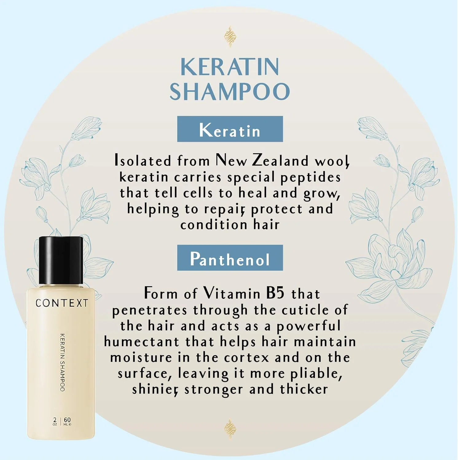 کانتکست اسکین (60 میلی لیتر) - شامپو کراتین طبیعی (60 میلی لیتر) کانتکست اسکین (60 میلی لیتر) - شامپو کراتین طبیعی (60 میلی لیتر)