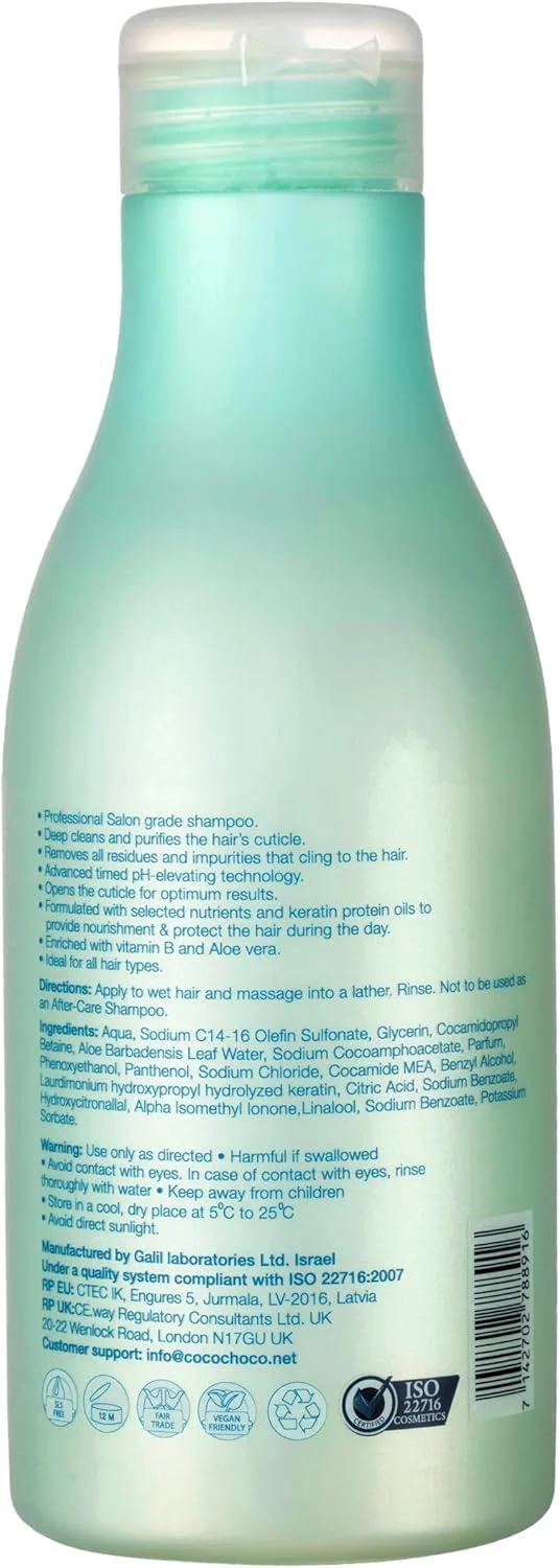 شامپو پاک کننده حرفه ای کوکوشوکو، 400 میلی لیتر