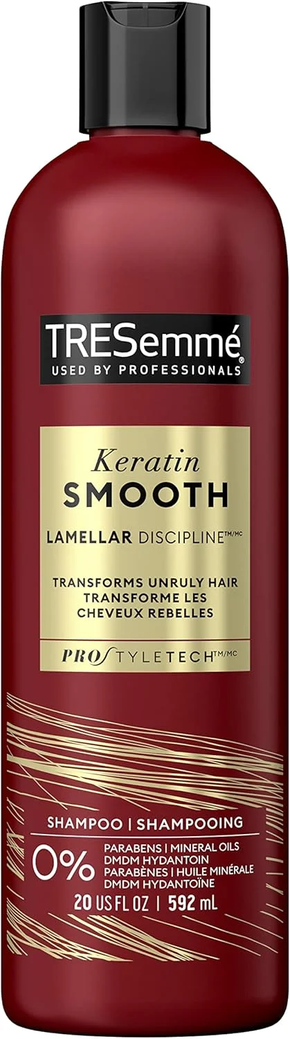 شامپو صاف کننده موهای وز ترزمه کراتین اسموث، فرموله شده با فناوری Pro Style، حجم 591 میلی لیتر