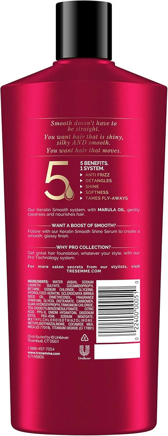 شامپو ترزمه، کراتین صاف کننده، 650 میلی لیتر شامپو ترزمه، کراتین صاف کننده، 650 میلی لیتر