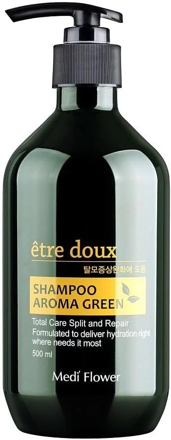 شامپو ضد ریزش مو مدی فلاور Etre Doux Aroma Green حجم 500 میلی لیتر شامپو ضد ریزش مو مدی فلاور Etre Doux Aroma Green حجم 500 میلی لیتر