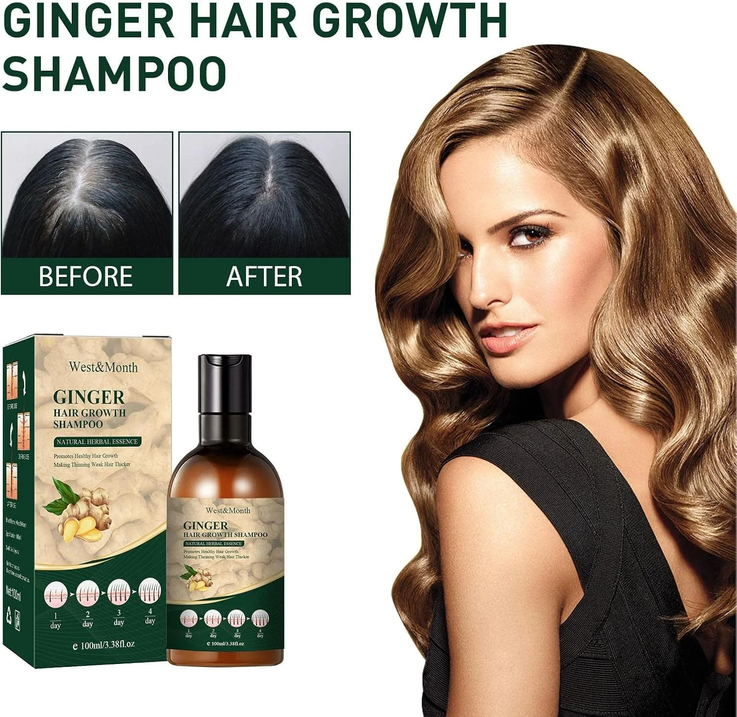 شامپو مراقبت از پوست سر زنجبیلی، شامپو گیاهی ضد خارش، شامپو مرطوب کننده مراقبت از پوست سر، شامپو با مواد طبیعی برای موهای نازک و ریزش مو شامپو مراقبت از پوست سر زنجبیلی، شامپو گیاهی ضد خارش، شامپو مرطوب کننده مراقبت از پوست سر، شامپو با مواد طبیعی برای موهای نازک و ریزش مو