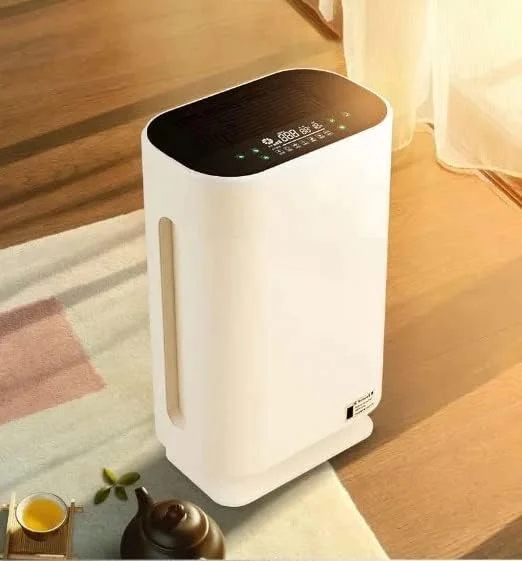 دستگاه تصفیه هوای خانگی Chocozone با فیلتراسیون 3 مرحله ای، فیلتر HEPA، فیلتراسیون PM 2.5، فیلتر کربن فعال و فیلتر کاتالیزور با پوشش تا 50 متر مکعب (تصفیه کننده هوا 1)
