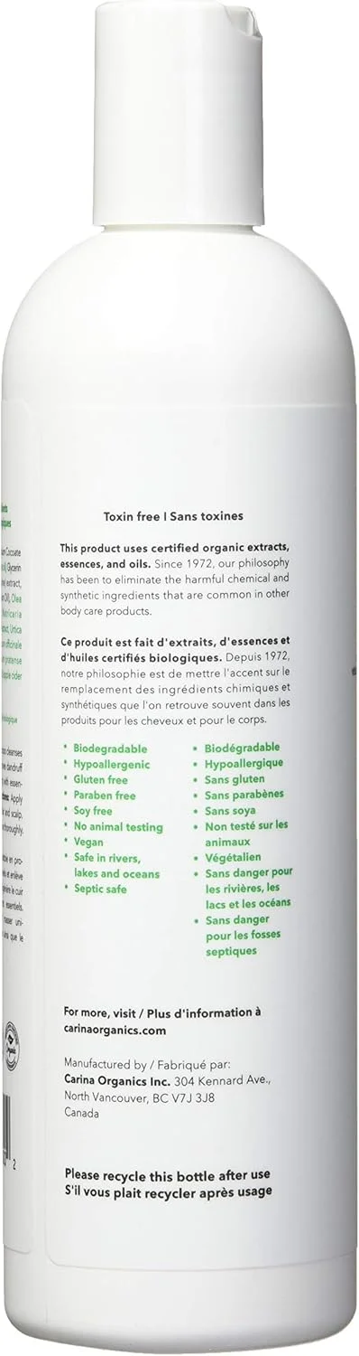 شامپو ضد شوره بدون رایحه کارینا ارگانیکس شامپو ضد شوره بدون رایحه کارینا ارگانیکس