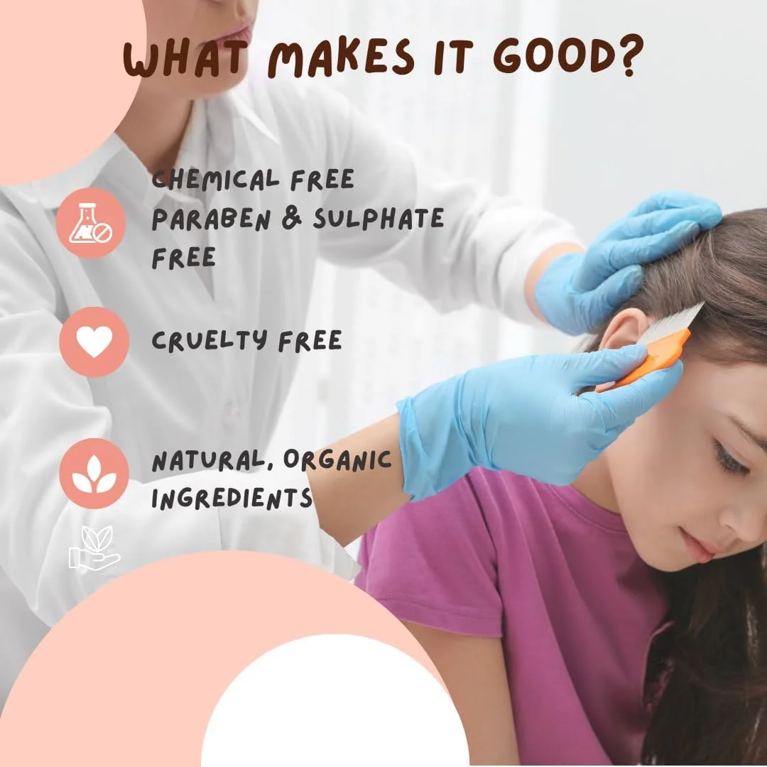 شامپو ضد شپش آیورودیک Coco Crush | از بین برنده 100% طبیعی شپش، تخم شپش و رشک | درمان تک مرحله ای، ایمن برای کودکان | حاوی عصاره های چریش و درخت چای | فاقد پارابن و سولفات (50 میلی لیتر) شامپو ضد شپش آیورودیک Coco Crush | از بین برنده 100% طبیعی شپش، تخم شپش و رشک | درمان تک مرحله ای، ایمن برای کودکان | حاوی عصاره های چریش و درخت چای | فاقد پارابن و سولفات (50 میلی لیتر)