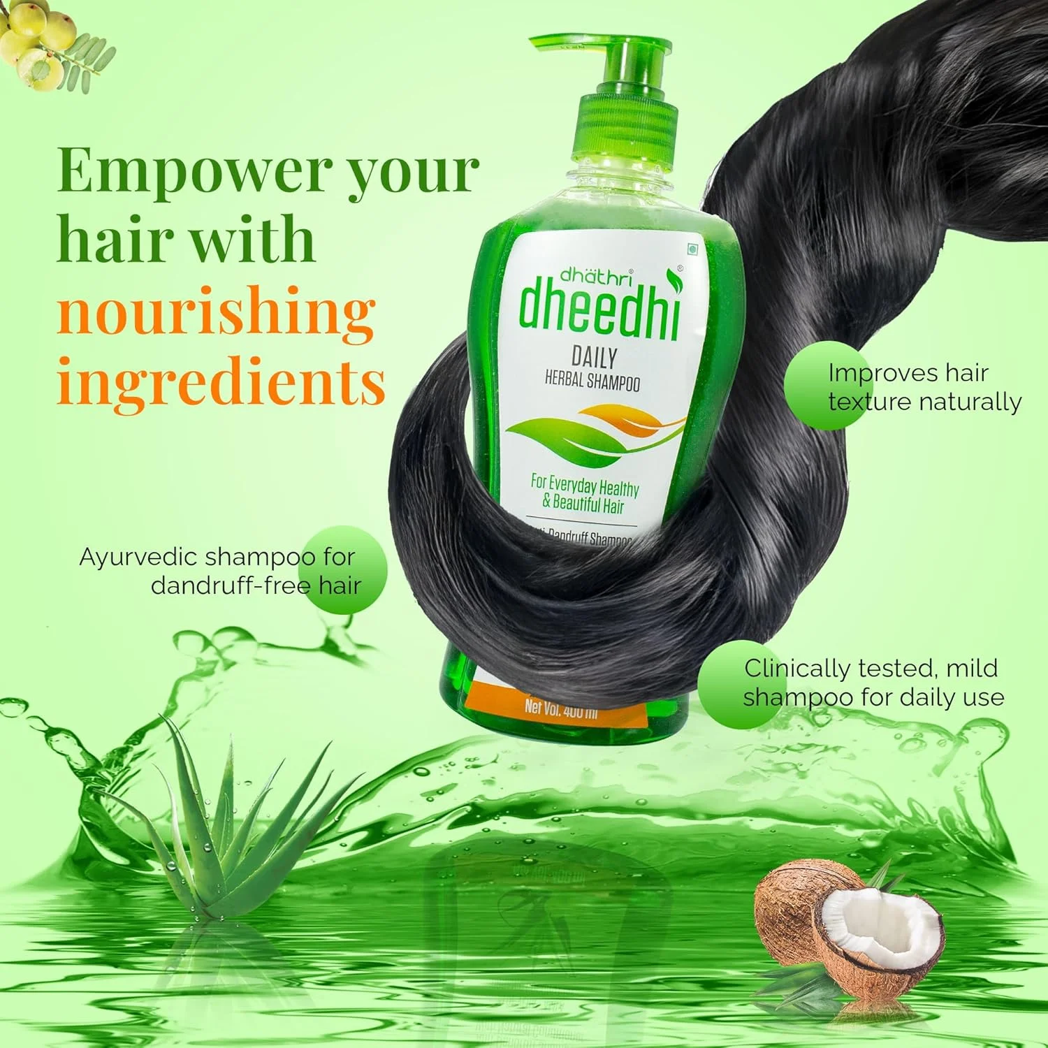 شامپو گیاهی روزانه دهاتری دیدی ۴۰۰ میلی لیتر شامپو گیاهی روزانه دهاتری دیدی ۴۰۰ میلی لیتر