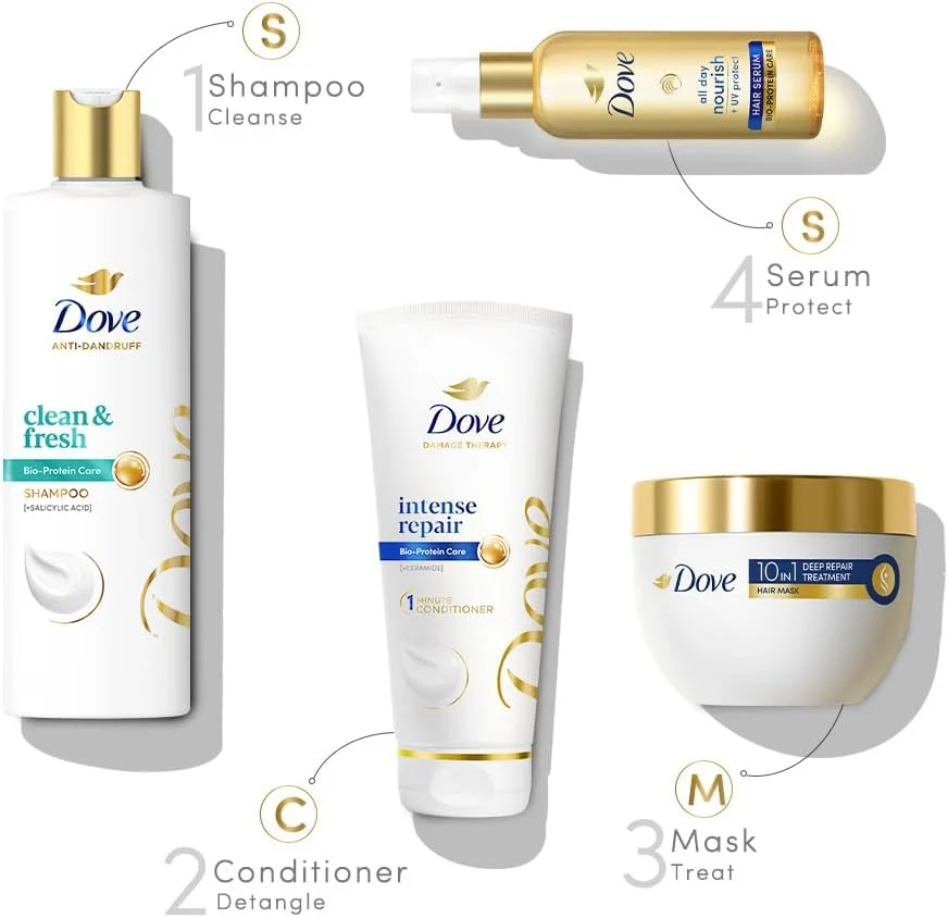 شامپو ضد شوره سر تمیز و شاداب Dove برای پوست سر خشک، خارش دار و پوسته پوسته، 180 میلی لیتر شامپو ضد شوره سر تمیز و شاداب Dove برای پوست سر خشک، خارش دار و پوسته پوسته، 180 میلی لیتر
