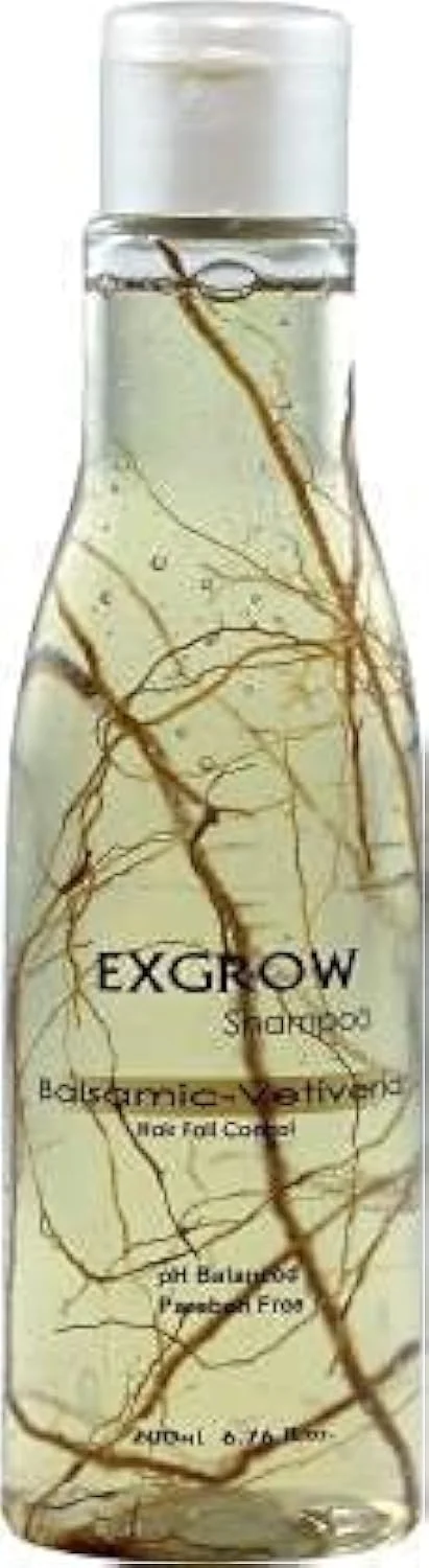 شامپو بالزامیک-وتیوریا Exgrow - ضد ریزش مو - 200 میلی لیتر (بسته 1 عددی) | متعادل کننده PH | بدون پارابن | شامپو کنترل ریزش مو | ضد شوره شامپو بالزامیک-وتیوریا Exgrow - ضد ریزش مو - 200 میلی لیتر (بسته 1 عددی) | متعادل کننده PH | بدون پارابن | شامپو کنترل ریزش مو | ضد شوره
