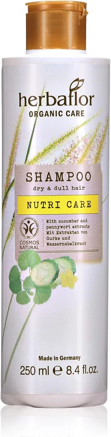 هربافلور | شامپو مراقبت مغذی موهای خشک و کدر 250 میلی لیتر