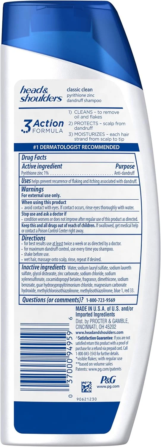 شامپو هد اند شولدرز (250 میلی لیتر) - شامپو ضد شوره، کلاسیک اورجینال