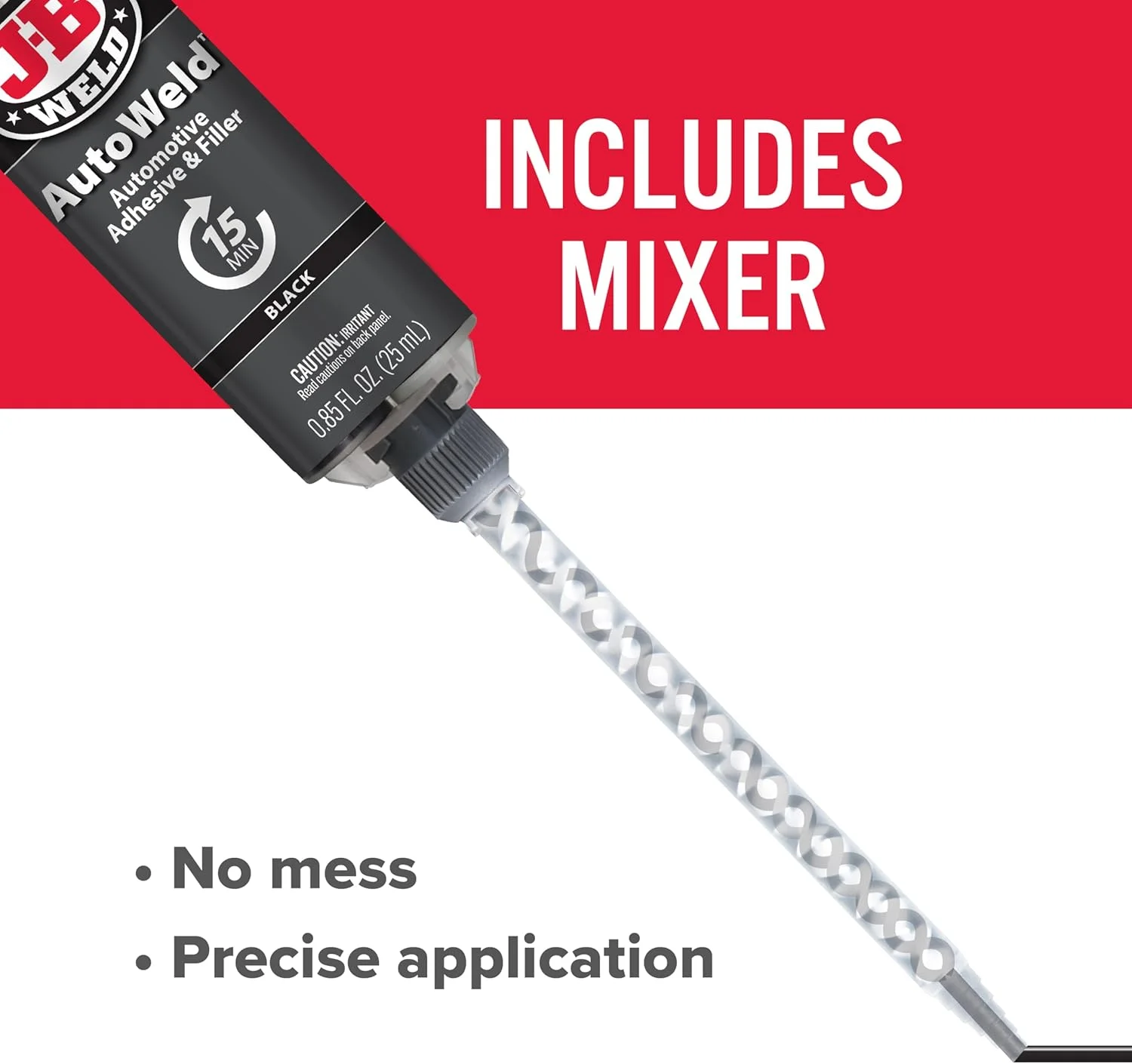 چسب اتومبیل J-B Weld مدل AutoWeld، ۲۵ میلی لیتر، رنگ برنزی چسب اتومبیل J-B Weld مدل AutoWeld، ۲۵ میلی لیتر، رنگ برنزی