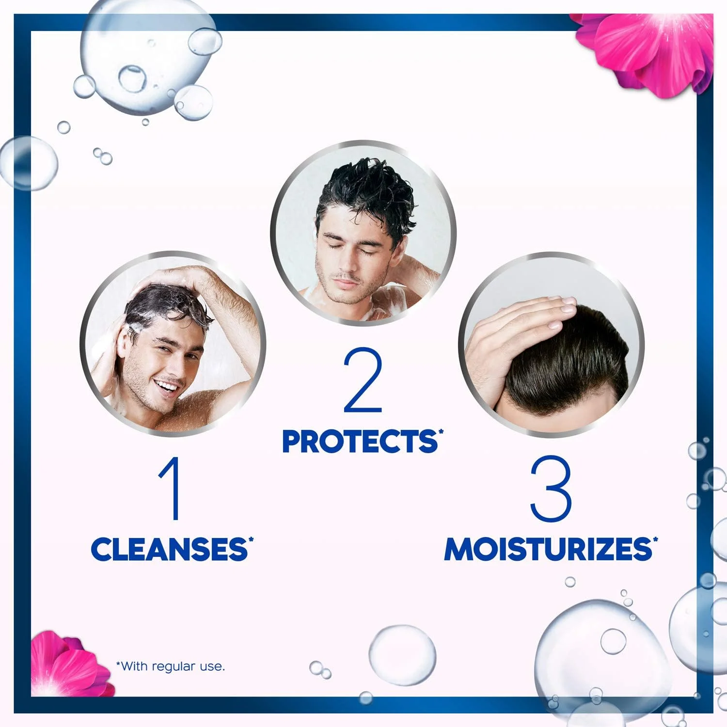 شامپو ضد شوره سر و شانه‌ ها مدل Smooth and Silky برای موهای صاف، 600 میلی لیتر + 200 میلی لیتر