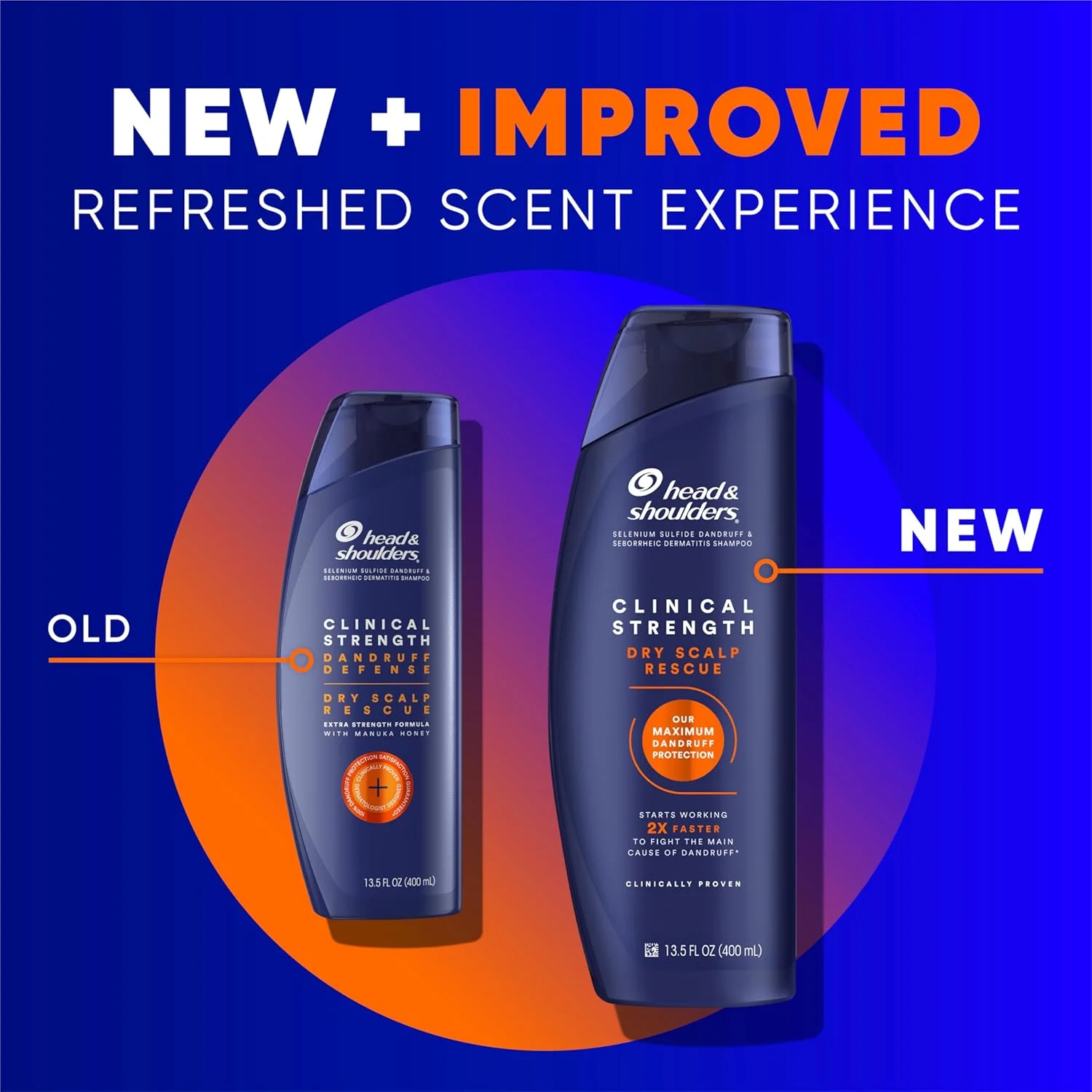 مجموعه شامپو و نرم کننده ضد شوره سر و شانه کلینیکال استرنت، تسکین دهنده خشکی پوست سر، محافظت تا 100% در برابر شوره، فرمولاسیون سلنیوم سولفید، 400 و 270 میلی لیتر، بسته 2 عددی مجموعه شامپو و نرم کننده ضد شوره سر و شانه کلینیکال استرنت، تسکین دهنده خشکی پوست سر، محافظت تا 100% در برابر شوره، فرمولاسیون سلنیوم سولفید، 400 و 270 میلی لیتر، بسته 2 عددی