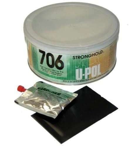 بتونه بدنه چسبندگی بالا و صاف U-POL STRONGHOLD 706 مناسب پلاستیک بتونه بدنه چسبندگی بالا و صاف U-POL STRONGHOLD 706 مناسب پلاستیک
