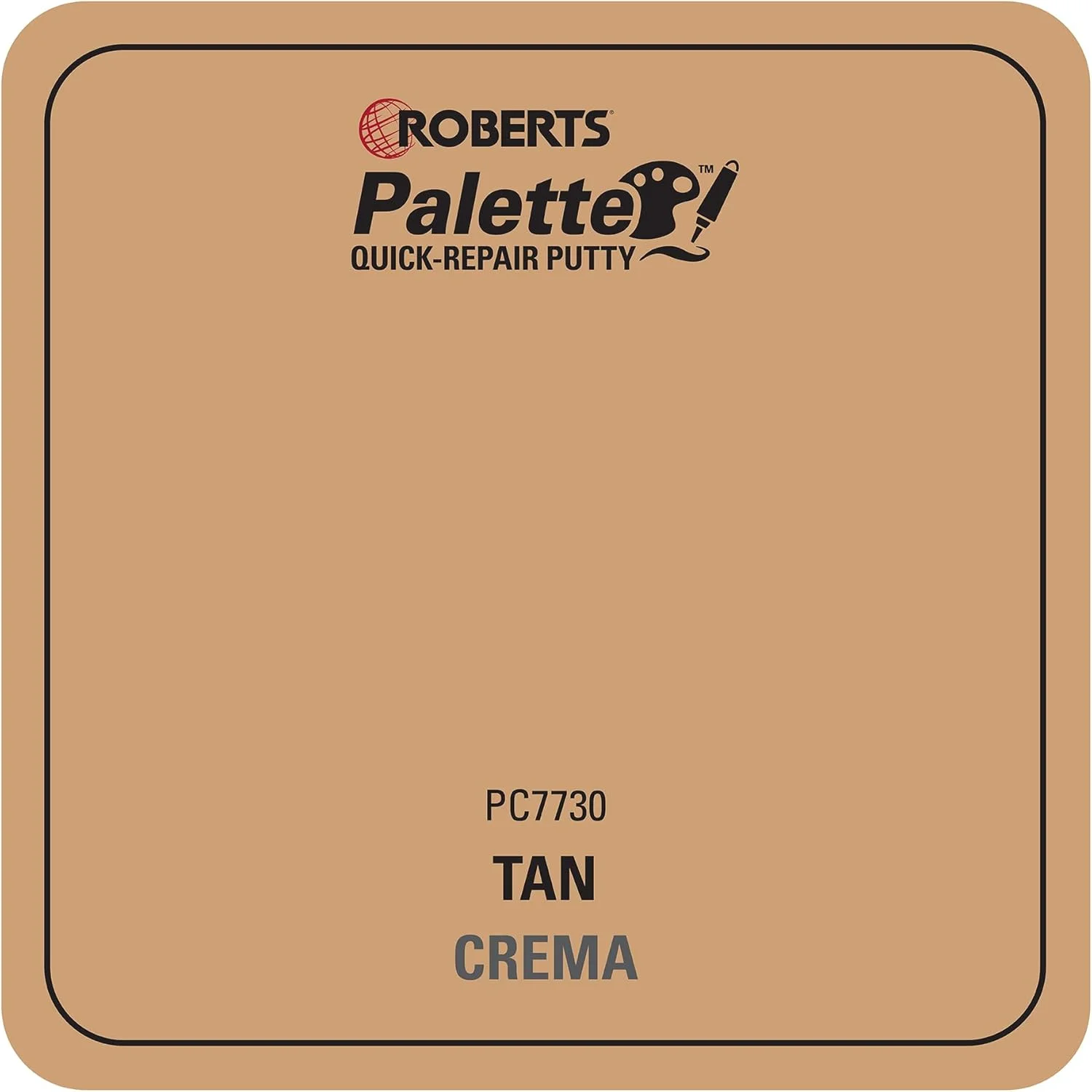 بتونه تعمیراتی رابرتز برای چوب، لمینت و وینیل - رنگ قهوه ای روشن (85 گرم)