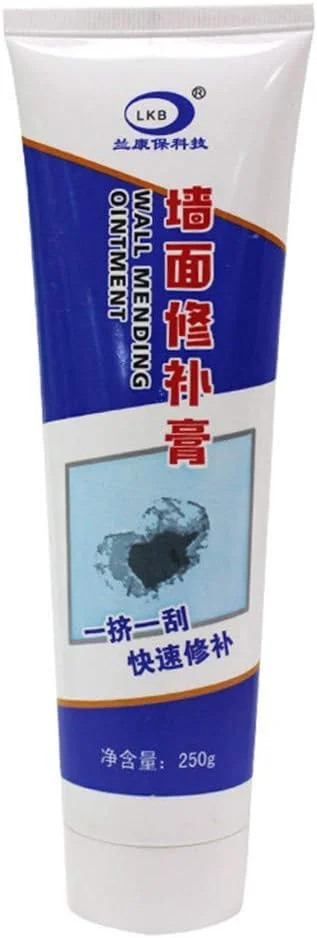 خمیر تعمیر دیوار، بتونه تعمیر دیوار خشک راه حلی سریع و آسان برای پر کردن سوراخ ها و ترک های دیوار شما، کیت تعمیر دیوار خود چسب، درزگیر ترک برای دیوارها، چوب و گچ (100 گرم) (3 عدد)