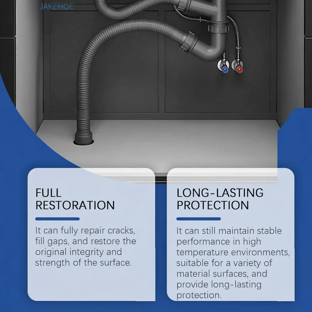 خمیر پلاستیکی برای کاشی، بتونه چند منظوره برای تعمیر فلز، کاشی و سرامیک - پرکننده با استحکام بالا، خمیر مجسمه سازی برای تعمیرات سریع و اتصال، 100 گرم