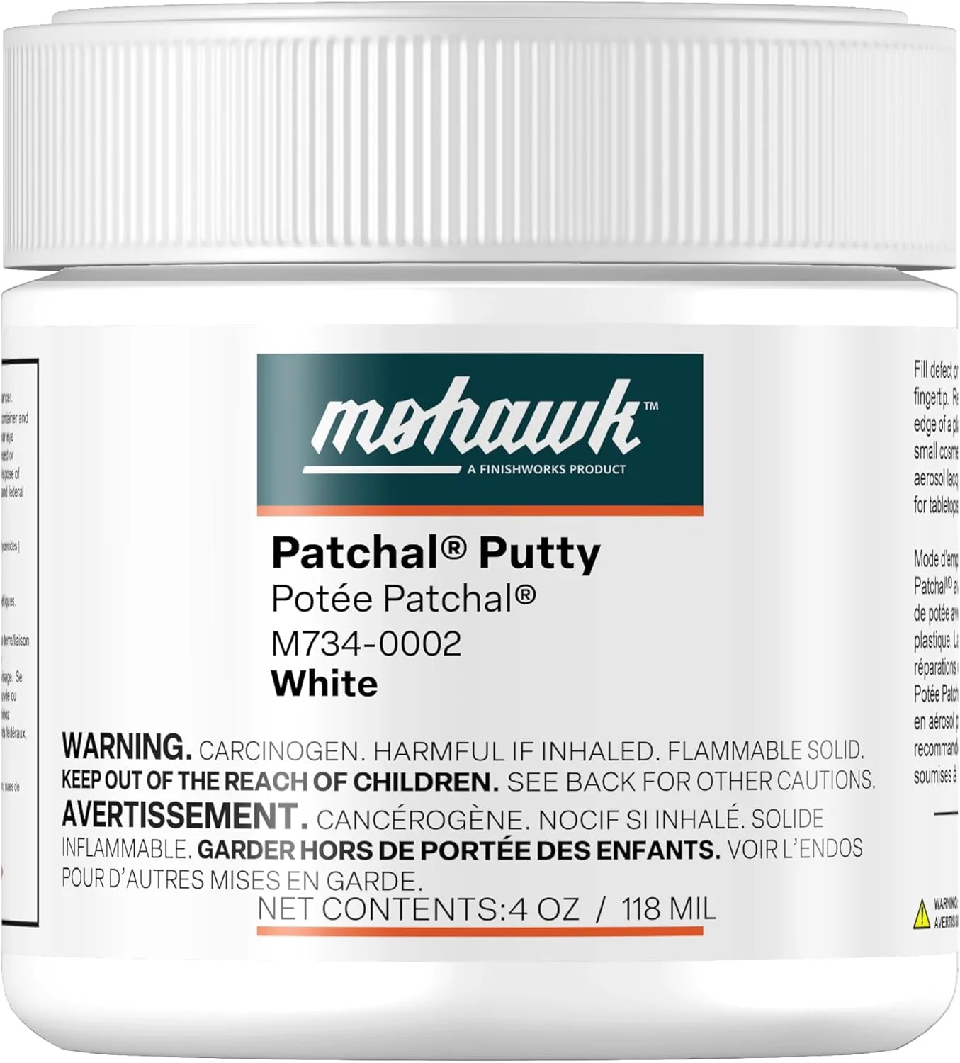 بتونه لکه گیری Mohawk Finishing Products (سفید)