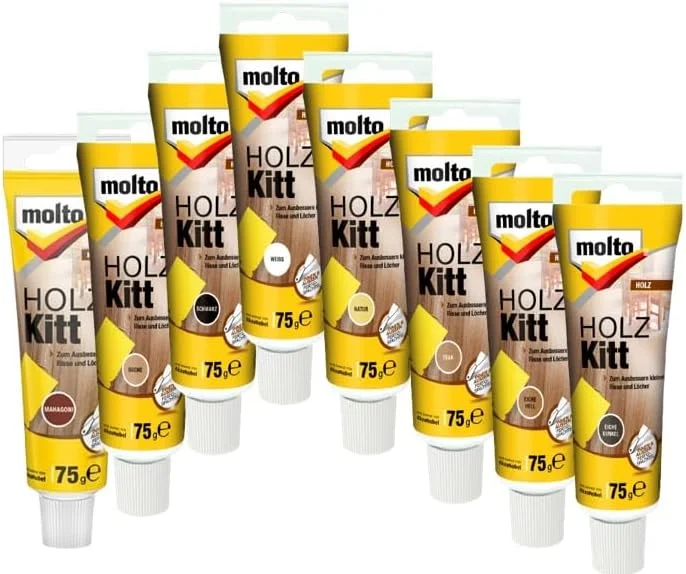 بتونه چوب Molto، بلوط تیره، 75 گرم بتونه چوب Molto، بلوط تیره، 75 گرم