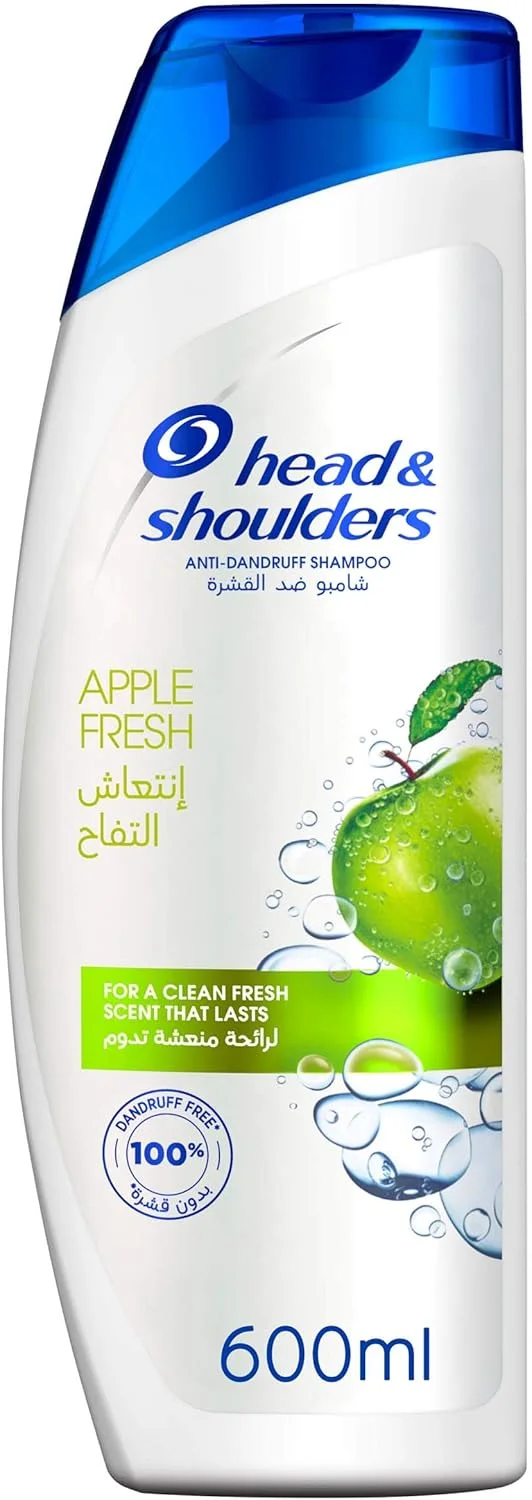 شامپو ضد شوره سیب سبز هد اند شولدرز 600 میلی لیتر
