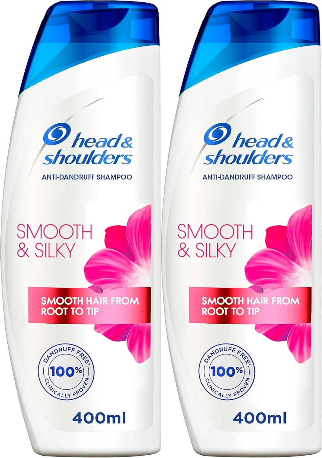 شامپو ضد شوره روزانه Head & Shoulders با فناوری MaxFoam، شوره سر دیگر برنمی گردد، از نظر بالینی ثابت شده، 400 میلی لیتر + 400 میلی لیتر شامپو ضد شوره روزانه Head & Shoulders با فناوری MaxFoam، شوره سر دیگر برنمی گردد، از نظر بالینی ثابت شده، 400 میلی لیتر + 400 میلی لیتر