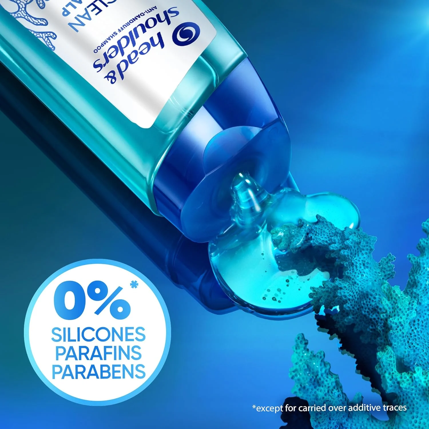 شامپو ضد شوره سر و پاک کننده عمیق مو و پوست سر هد اند شولدرز، مناسب برای پوست سر بسیار پوسته پوسته، فاقد سیلیکون، پارابن و پارافین، 400 میلی لیتر