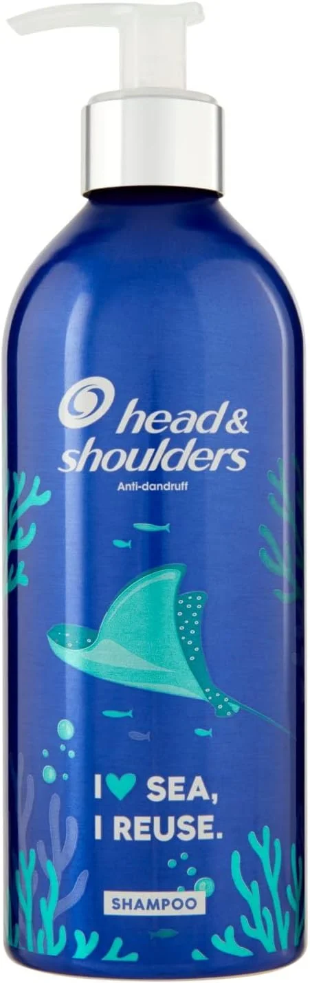 شامپو ضد شوره کلاسیک کلین هد اند شولدرز، بطری آلومینیومی قابل پر کردن مجدد، دارای پمپ، محافظت 72 ساعته در برابر شوره سر، 430 میلی لیتر شامپو ضد شوره کلاسیک کلین هد اند شولدرز، بطری آلومینیومی قابل پر کردن مجدد، دارای پمپ، محافظت 72 ساعته در برابر شوره سر، 430 میلی لیتر