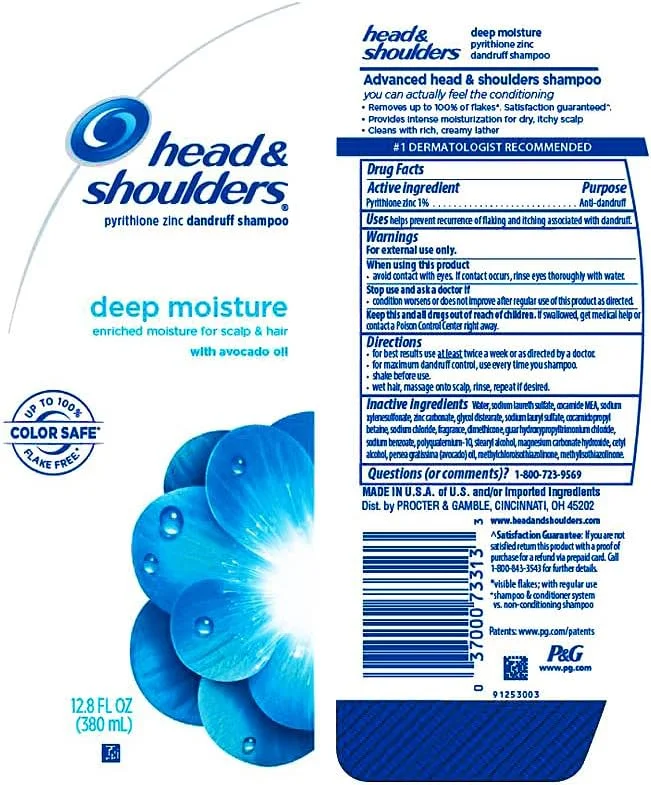 شامپو مرطوب کننده عمیق هد اند شولدرز شامپو مرطوب کننده عمیق هد اند شولدرز