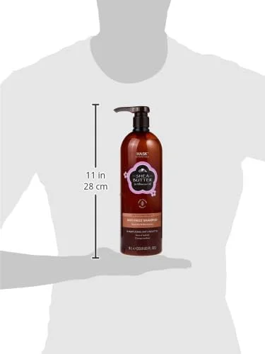 شامپو ضد وز مو حاوی شی باتر و هیبیسکوس هاسک ۱ لیتر