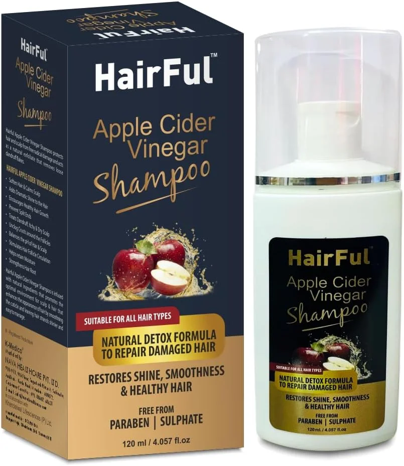 شامپو سرکه سیب هیرفول، ضد شوره و کنترل ریزش مو، 120 میلی لیتر (بسته 1 عددی) شامپو سرکه سیب هیرفول، ضد شوره و کنترل ریزش مو، 120 میلی لیتر (بسته 1 عددی)