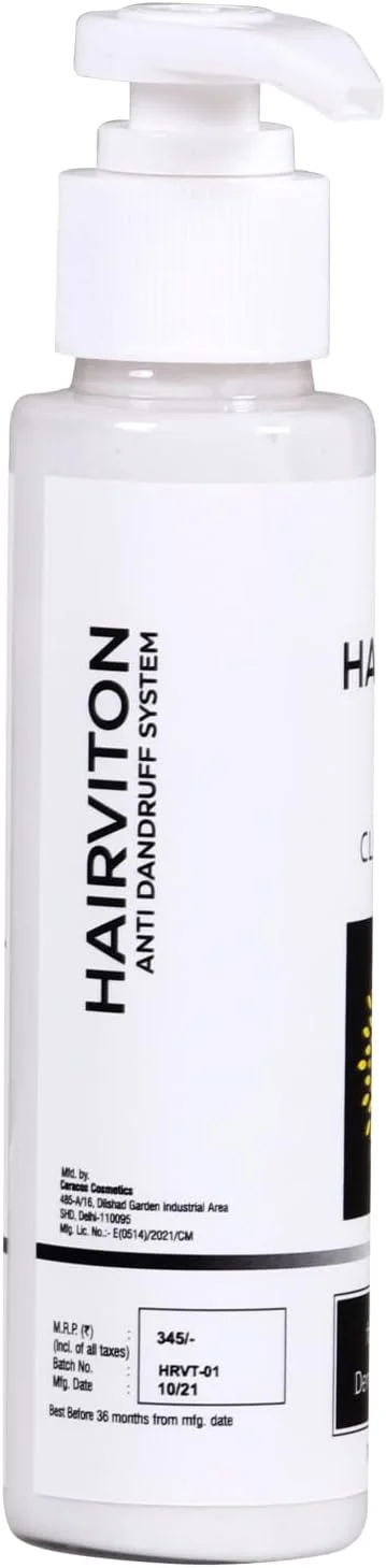 شامپو ضد شوره مو هیر ویتون حاوی کلیمبازول برای آقایان و بانوان - 100 میلی لیتر