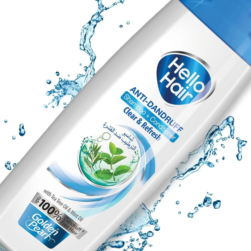 شامپو ضد شوره سر گلدن پرل 400 میلی لیتر