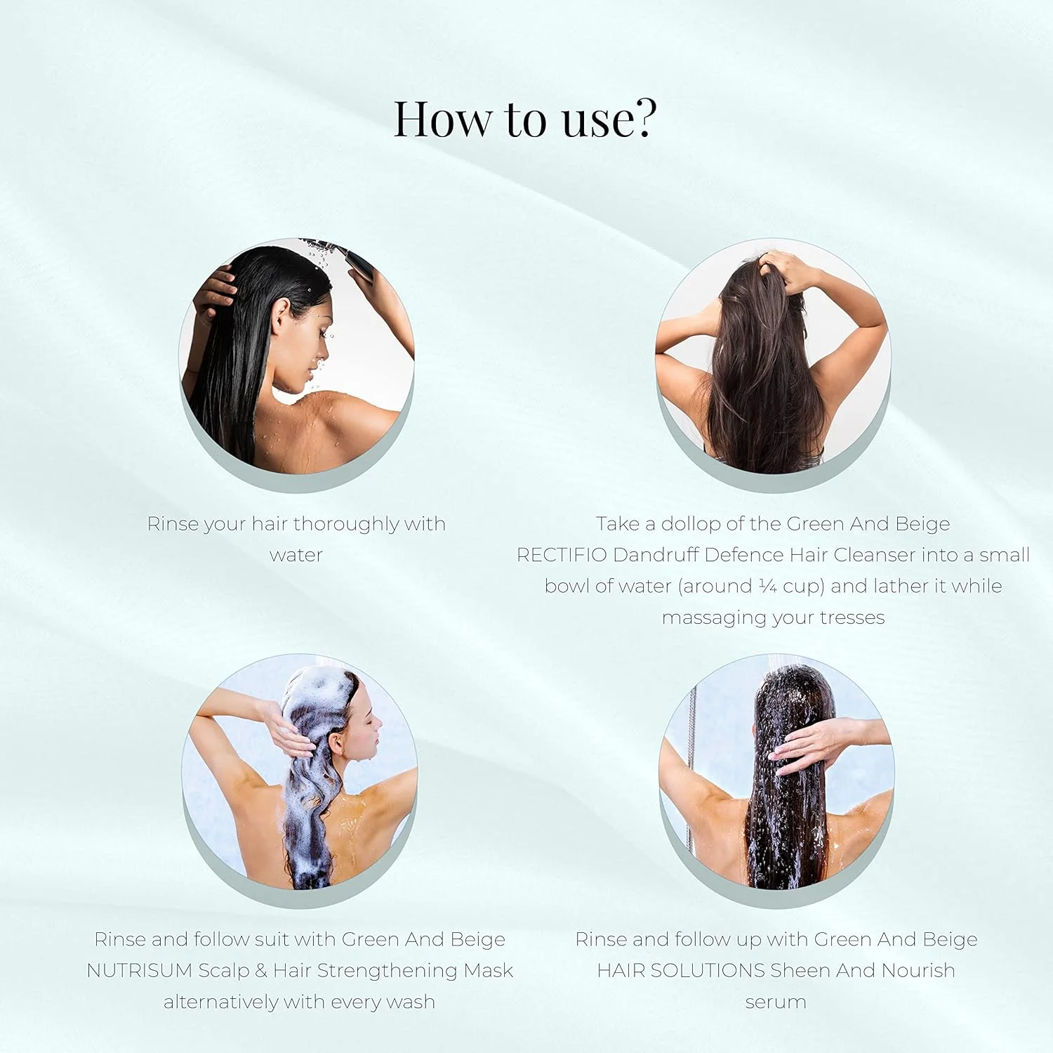 پاک کننده موی سر ضد شوره سبز و بژ، شامپو ضد شوره با تمرکز بر سلامت پوست سر، تسهیل رشد سالم مو، کنترل ریزش مو، تقویت ریشه ها برای موهای طبیعی و سالم (100 میلی لیتر)