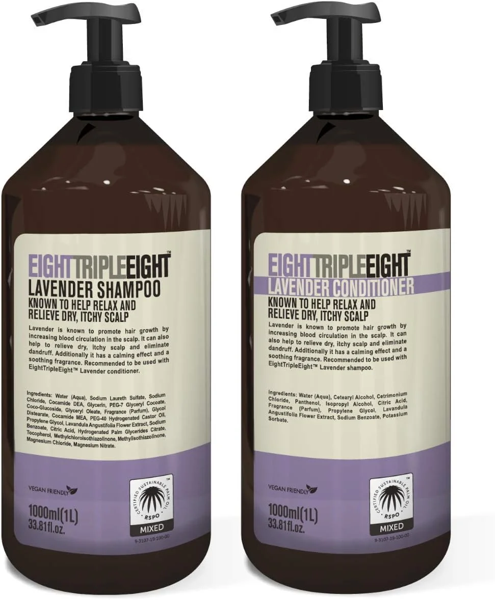 شامپو اسطوخودوس Eight Triple Eight - ۱۰۰۰ میلی لیتر