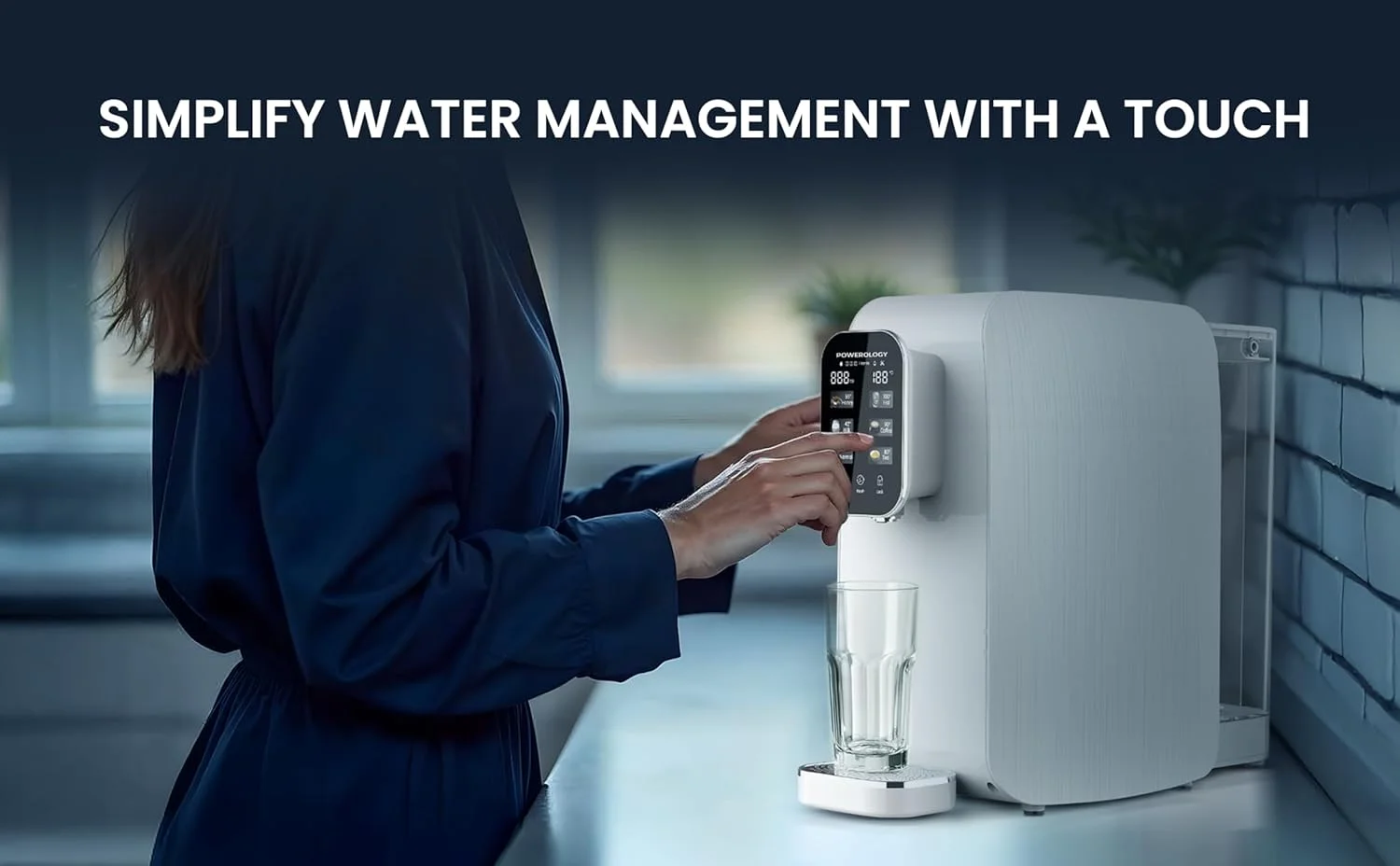 دستگاه تصفیه آب و آبسردکن اسمز معکوس پاورولوژی، نمایشگر LED، ظرفیت 3 لیتر، ظرفیت آب ضایعات 1 لیتر، آب گرم فوری (3 ثانیه)، صفحه نمایش لمسی 4 اینچی، توان نامی 2000 وات، دوشاخه UK - سفید دستگاه تصفیه آب و آبسردکن اسمز معکوس پاورولوژی، نمایشگر LED، ظرفیت 3 لیتر، ظرفیت آب ضایعات 1 لیتر، آب گرم فوری (3 ثانیه)، صفحه نمایش لمسی 4 اینچی، توان نامی 2000 وات، دوشاخه UK - سفید