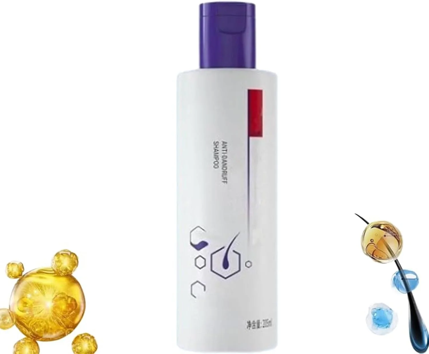 شامپو کنترل چربی و ضد شوره سر دیترویت رین، شامپو ضد ریزش مو، کاهش ریزش و حجم دهنده، فرمول کنترل چربی، شامپو حجم دهنده و ضد ریزش مو، برای آقایان و بانوان (1 عدد)