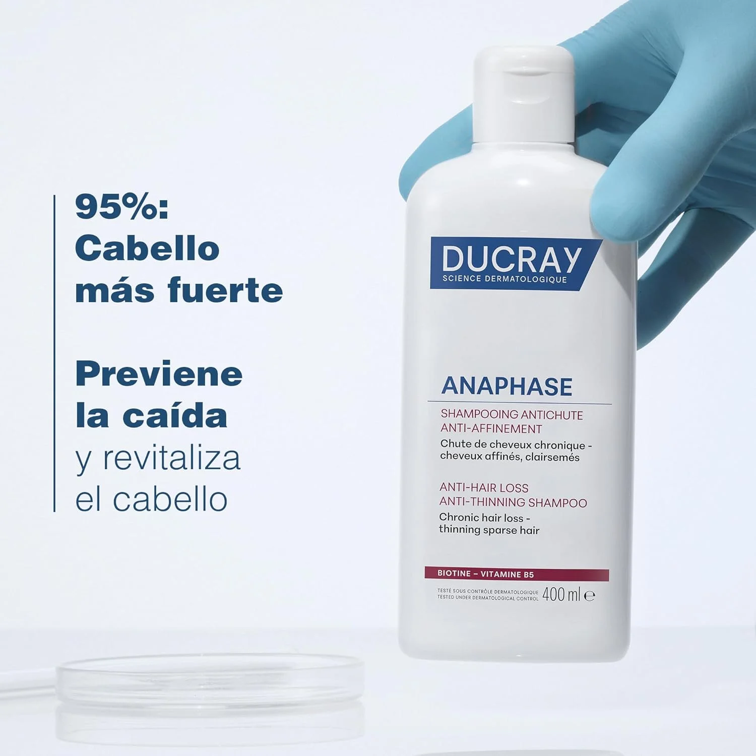 شامپو Ducray Anaphase Plus، ۴۰۰ میلی لیتر